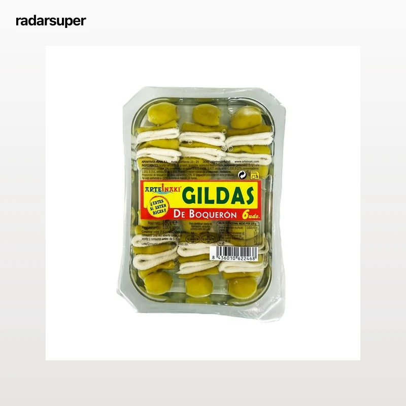 ARTEIÑAKI Gilda de boquerón 6 uds. 100 g.