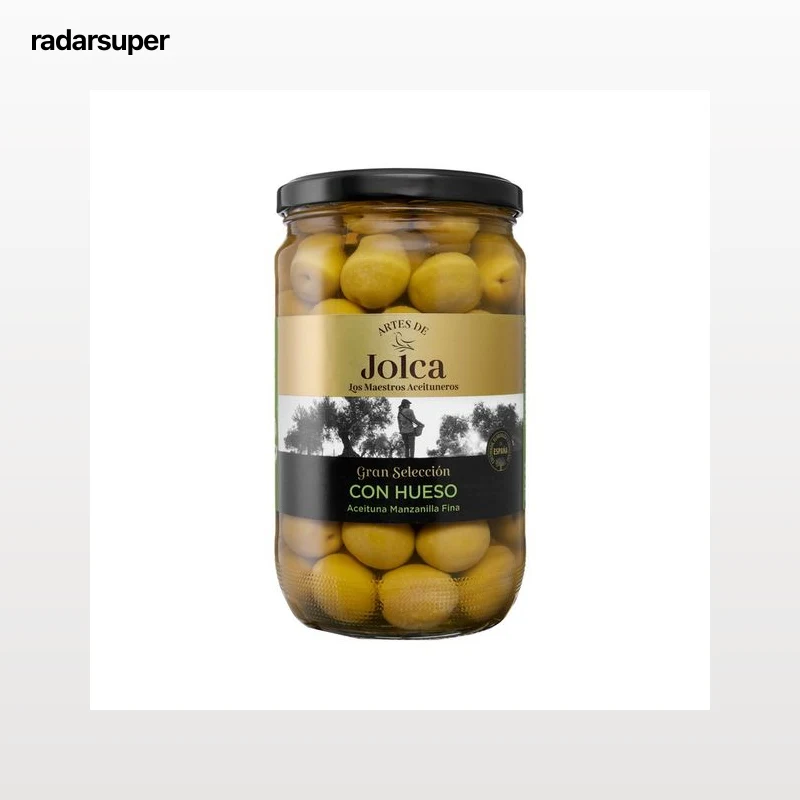 ARTES DE JOLCA Aceitunas en manzanilla con hueso 420g