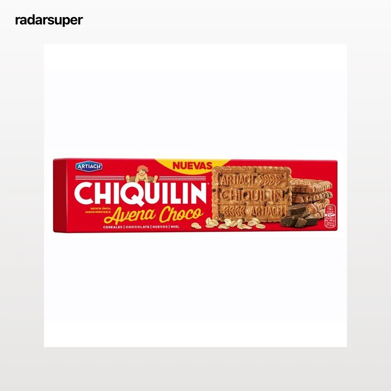 ARTIACH Chiquilín Galleta de avena y chocolate 180 g.
