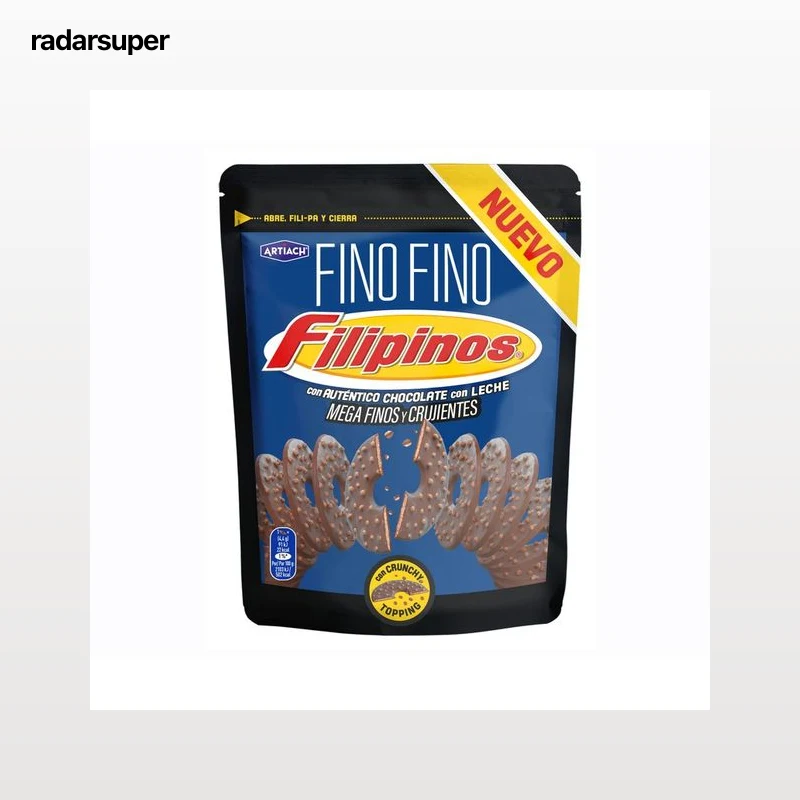 ARTIACH FILIPINOS Galletas fino filipino de chocolate con leche 87 g.