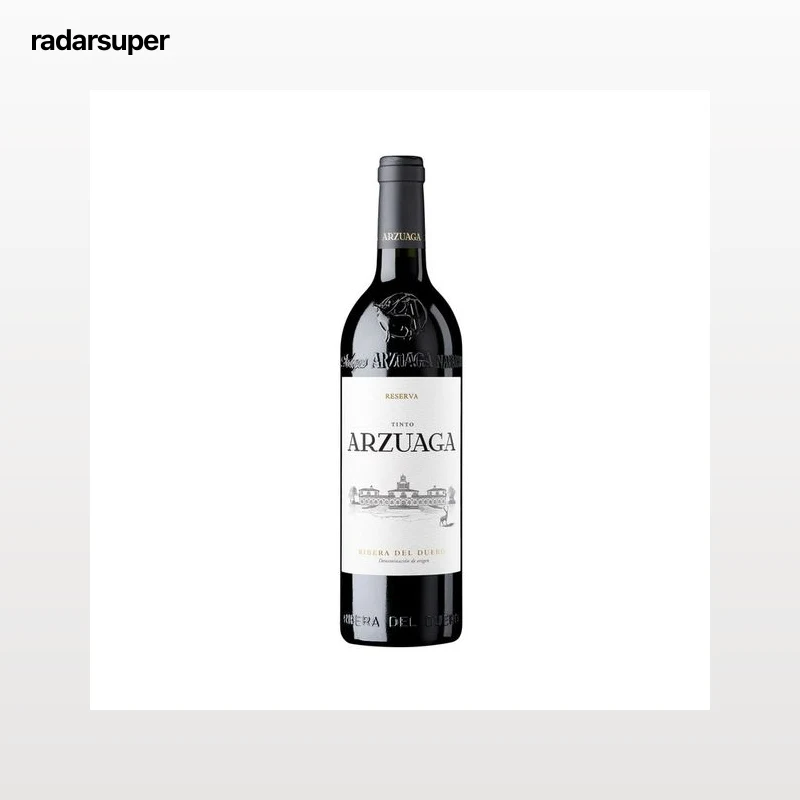 ARZUAGA  Vino tinto reserva con D.O. Ribera del Duero botella 75 cl.
