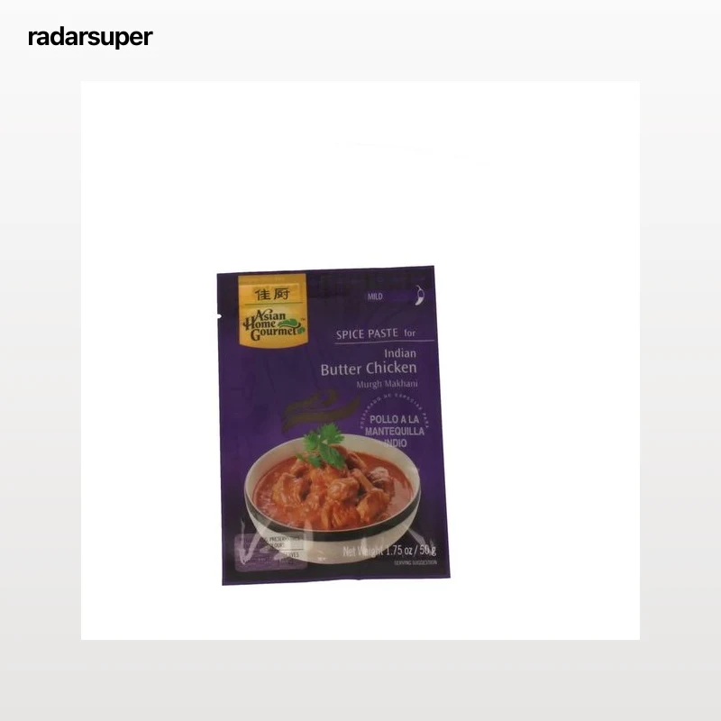 ASIAN HOME GOURMET Preparado especias para pollo a la mantequilla indio 50 g.