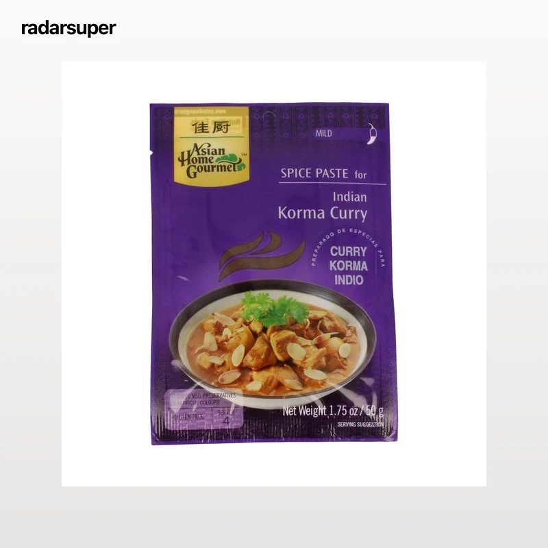 ASIAN HOME GOURMET Salsa de curry korma 50 g.