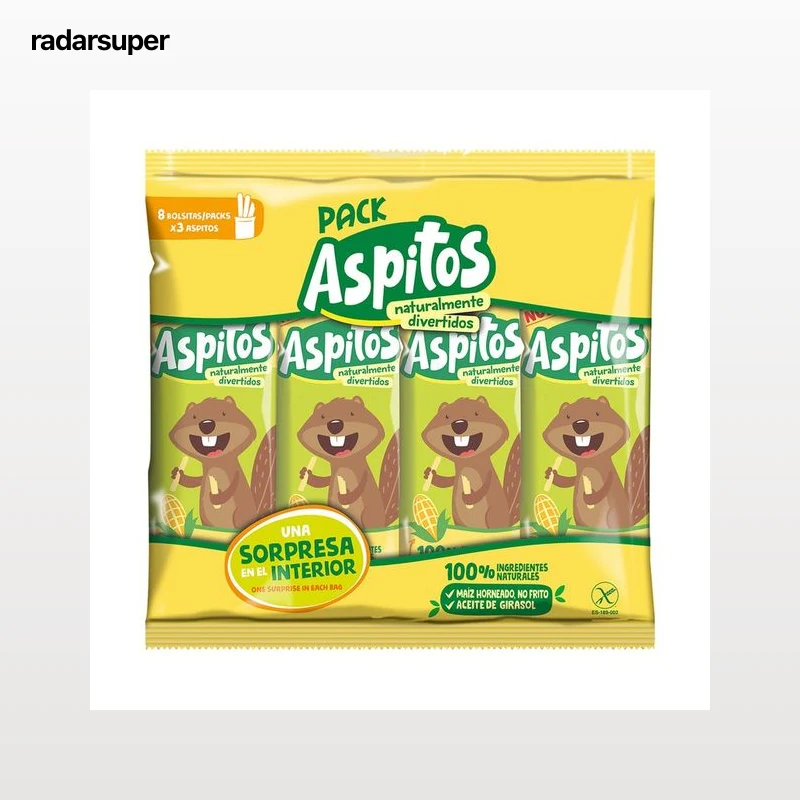 ASPIL Aspitos (aperitivo de maíz horneado sin gluten) 40 gr.