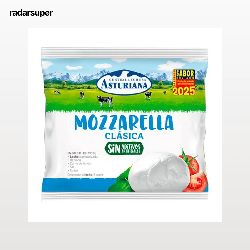 ASTURIANA Mozzarella clásica 125g