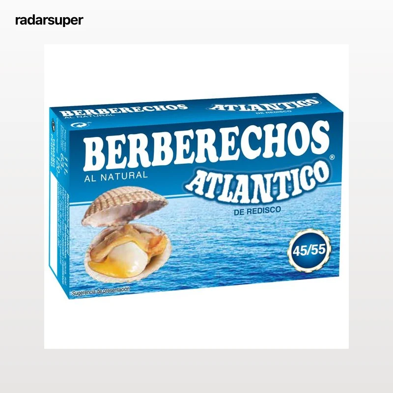 ATLANTICO Berberechos 45/55 63 g.