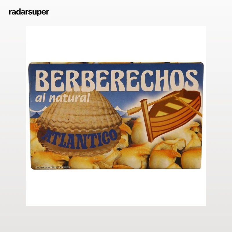 ATLÁNTICO Berberechos al natural 63 g.