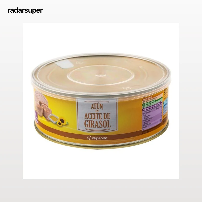 Atún Alipende 650g en aceite girasol