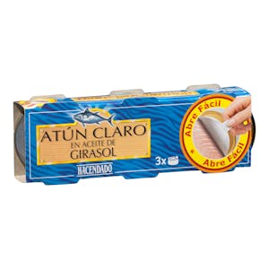 Atún claro en aceite de girasol