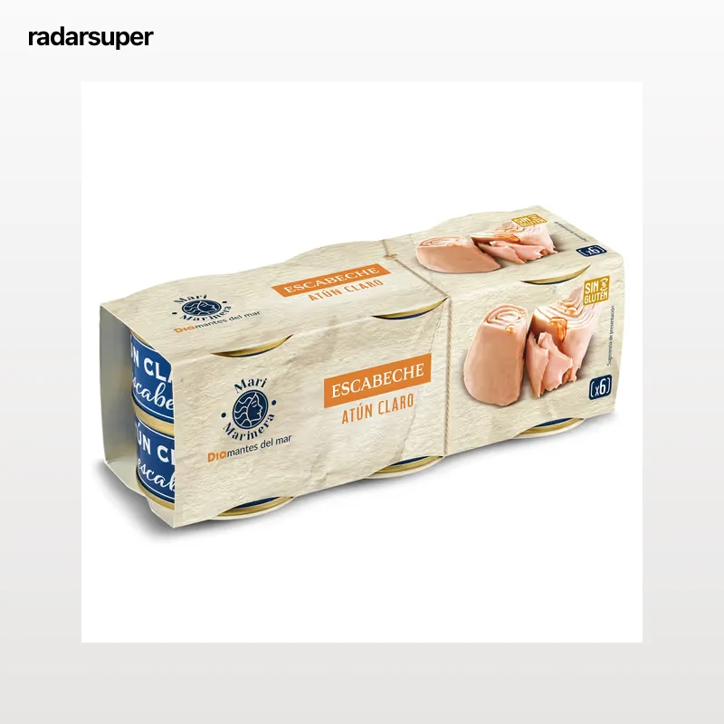 Atún claro en escabeche Dia Mari Marinera 6 x 60 g