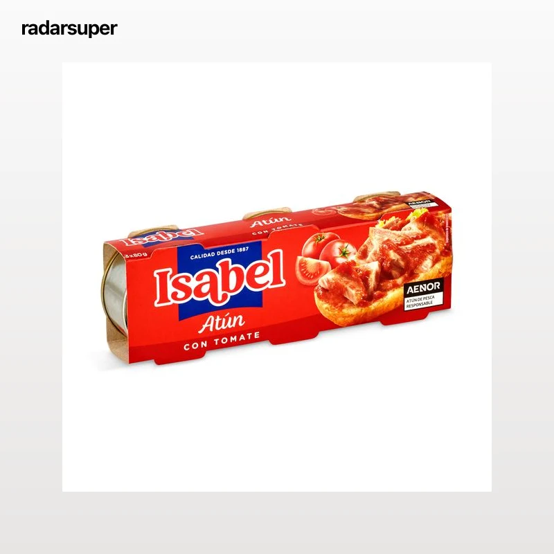 Atún con tomate Isabel 3 x 52 g