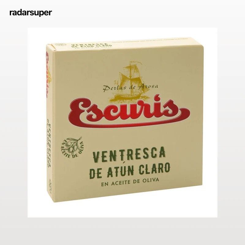 Atún ventresca en aceite de oliva Escuris 73g