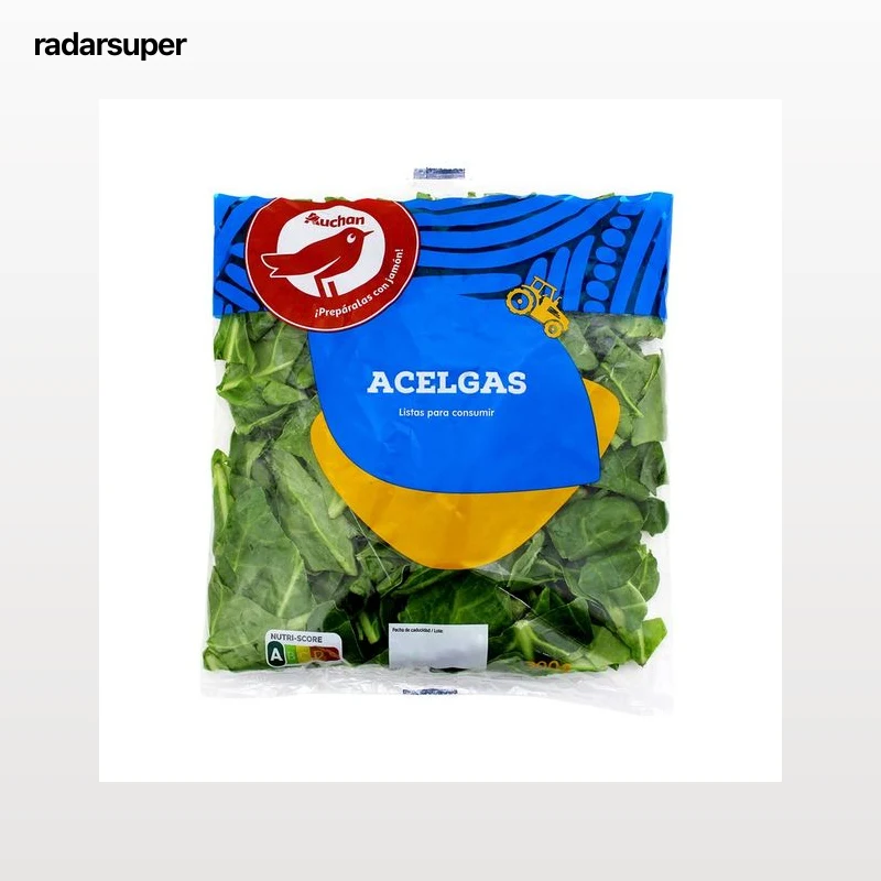 AUCHAN Acelgas 300 g. Producto Alcampo