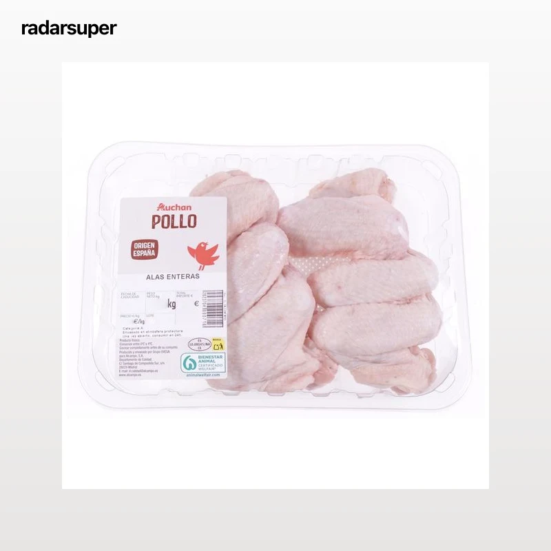 AUCHAN Alas de pollo 6-7 uds. Producto Alcampo