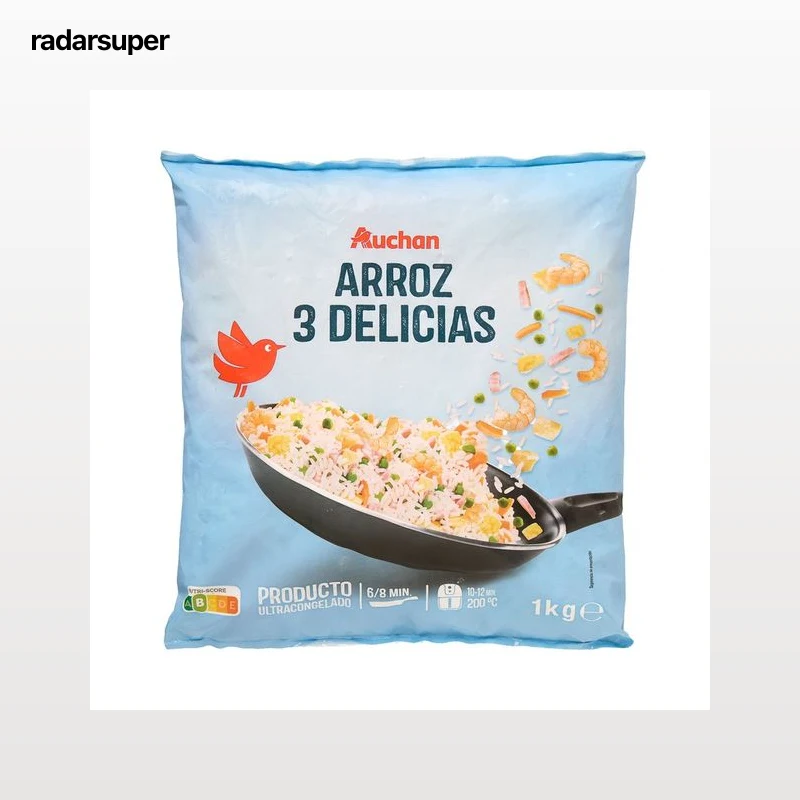 AUCHAN Arroz tres delicias 1 kg Producto Alcampo.