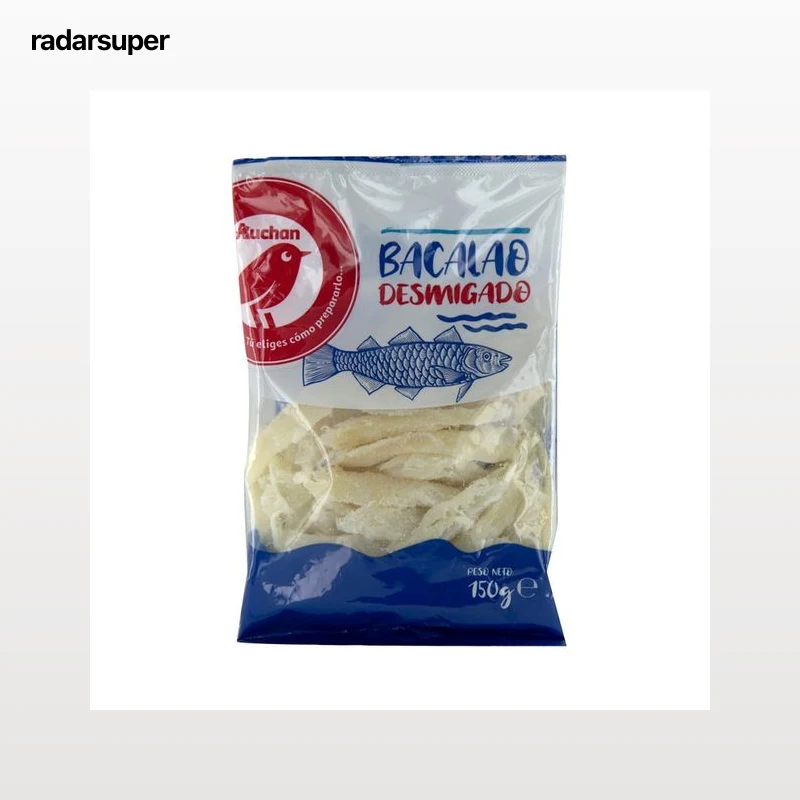 AUCHAN Bacalao salado desmigado 150 g. Producto Alcampo