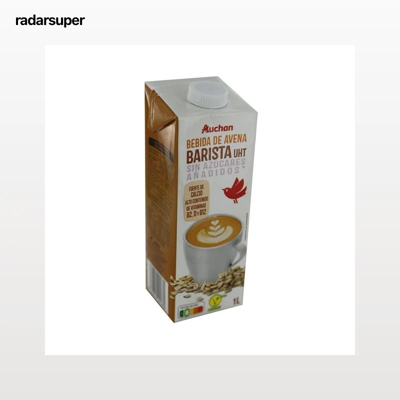 AUCHAN Bebida de avena barista 1 l. Producto Alcampo
