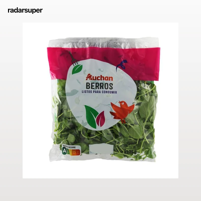 AUCHAN Berros bolsa de 125 g. Producto Alcampo