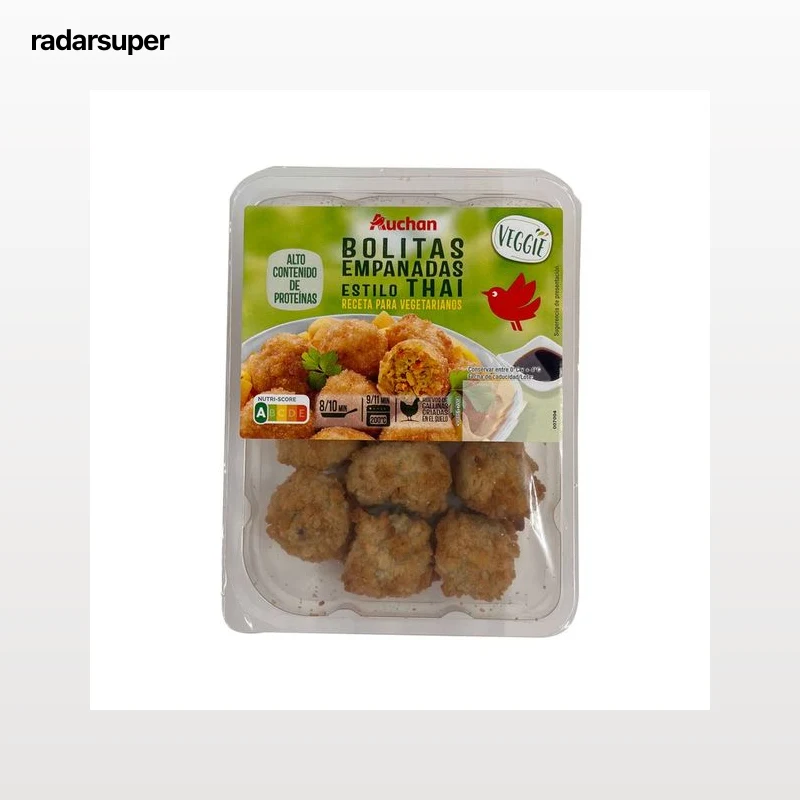 AUCHAN Bolitas empanadas al estilo Thai 200 gr. Producto Alcampo