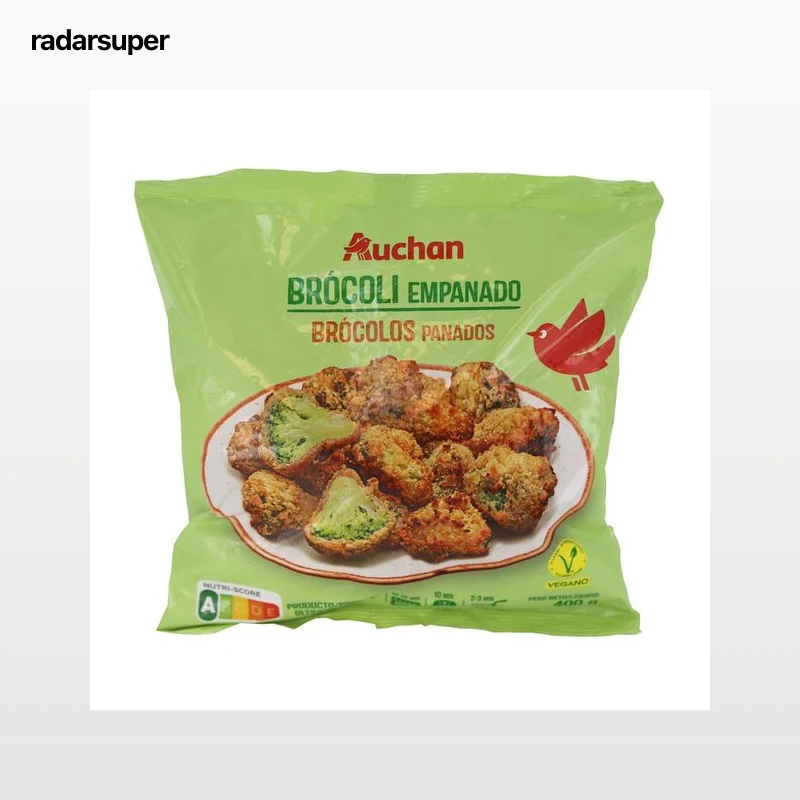 AUCHAN Brócoli empanado 400g