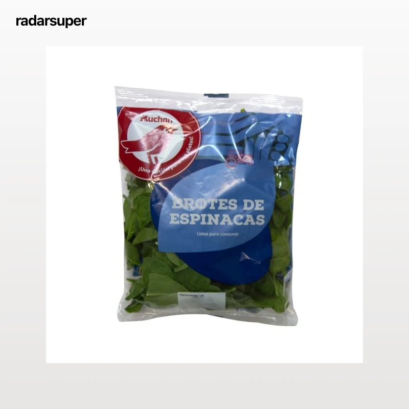 AUCHAN Brotes de espinaca 150 g. Producto Alcampo