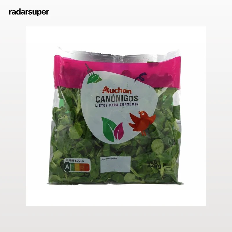 AUCHAN Canónigo Bolsa de 125 g. Producto Alcampo
