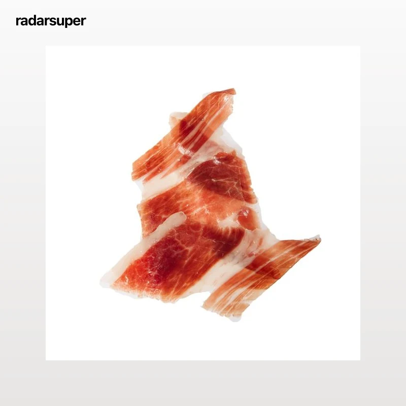AUCHAN COLLECTION Centro jamón de cebo ibérico 50% raza ibérica Producto Alcampo Gourmet. - Loncha normal 2 a 3 mm