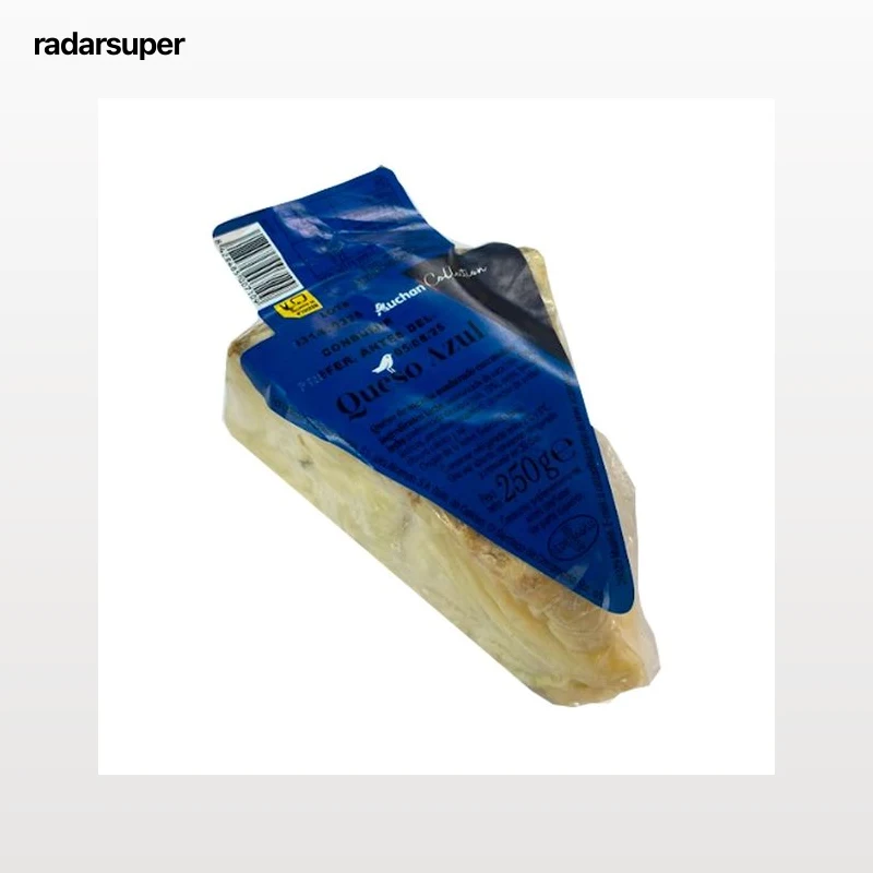 AUCHAN COLLECTION cuña de queso azul. Producto alcampo  250g