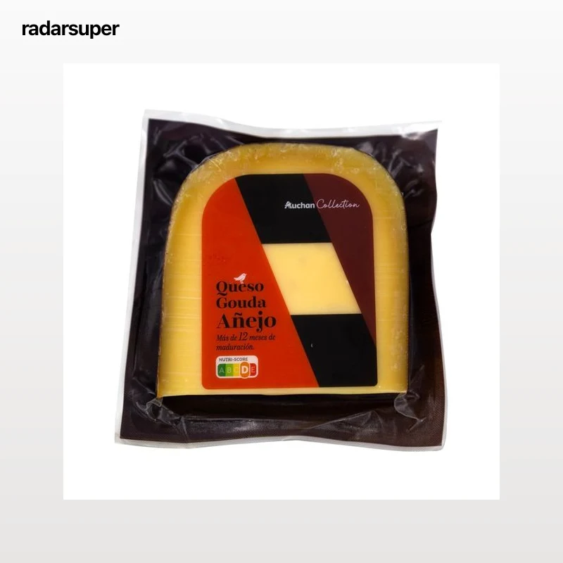 AUCHAN Collection Queso Gouda añejo (maduración + 12 meses) 250 g. Producto Alcampo