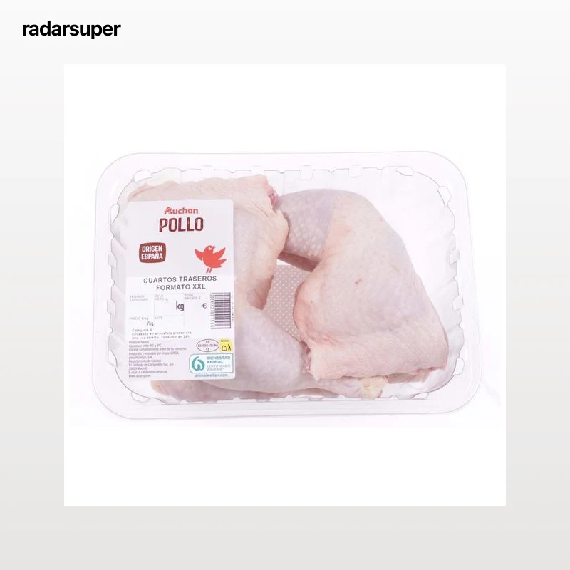 AUCHAN Cuarto trasero pollo XXL. Producto Alcampo