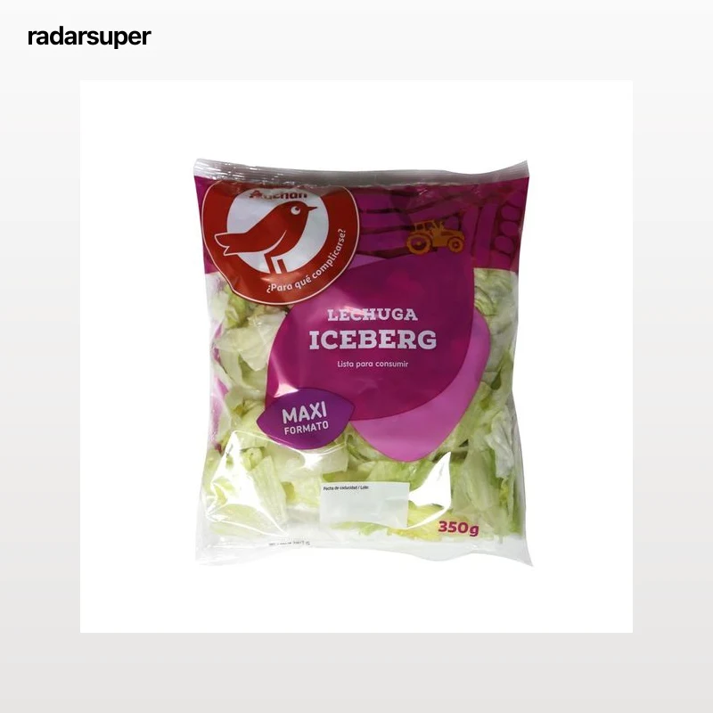 AUCHAN Ensalada Maxi Iceberg 350 g. Producto Alcampo