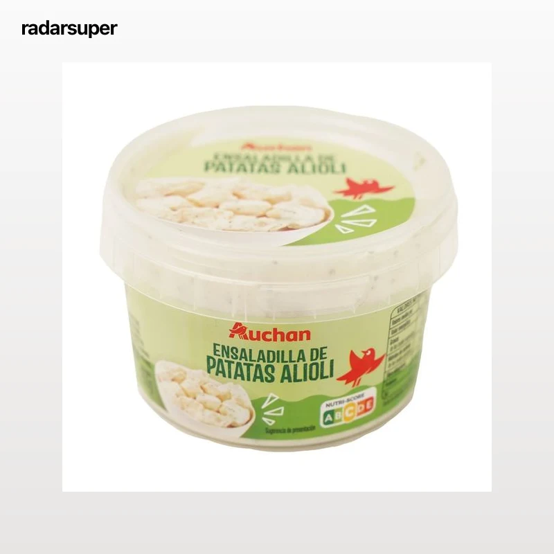 AUCHAN Ensaladilla de patatas con Alioli, lista para tomar 250 g. Producto Alcampo