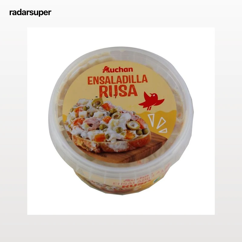 AUCHAN Ensaladilla rusa con mayonesa, lista para consumir 250 g. Producto Alcampo