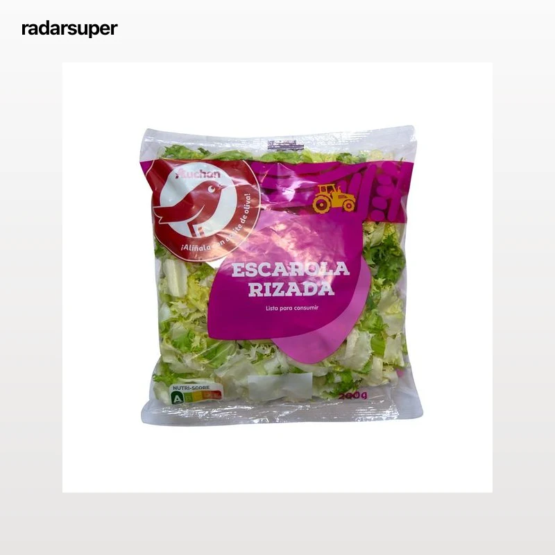 AUCHAN Escarola rizada 200 g. Producto Alcampo