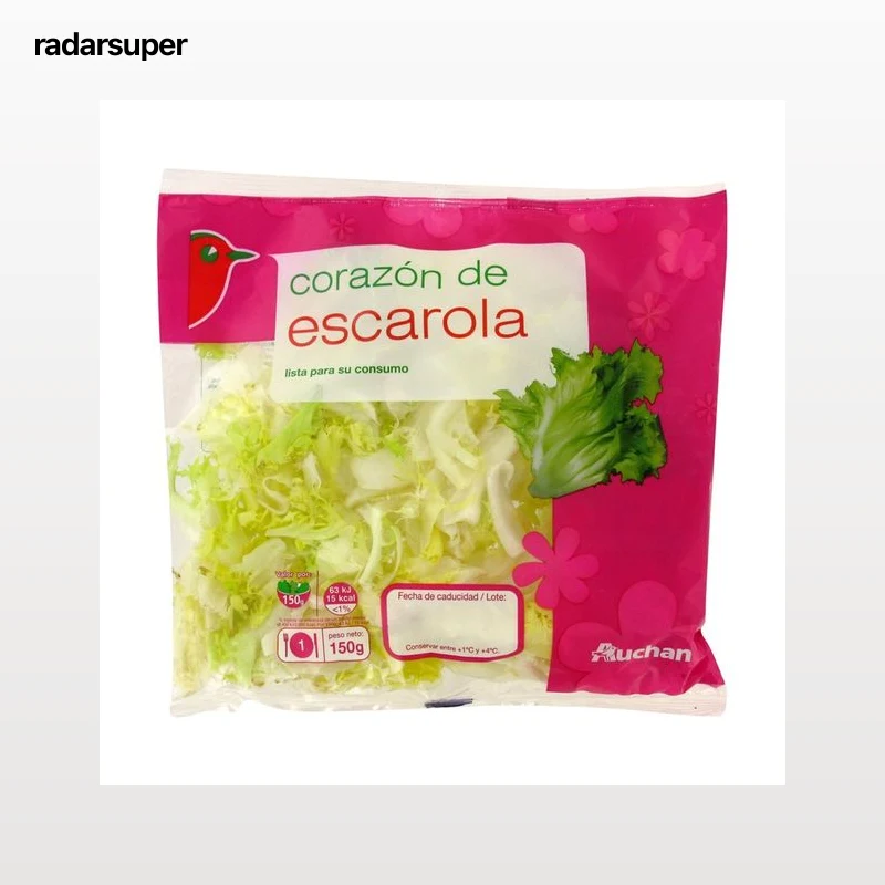 AUCHAN Escarola Rizada Bolsa de 150 g. Producto Alcampo