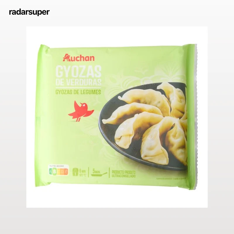 AUCHAN Gyozas de verduras 250 g Producto Alcampo.