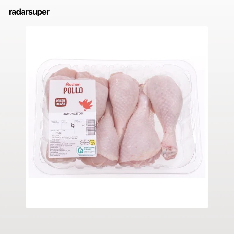 AUCHAN Jamoncitos de pollo 6 uds. Producto Alcampo