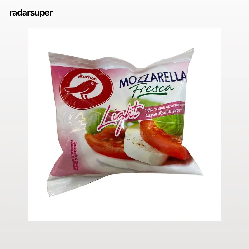 AUCHAN Mozzarella light 125 g. Producto Alcampo