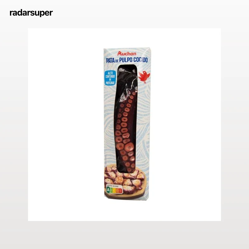 AUCHAN Pata de pulpo cocido 250 g. Producto Alcampo