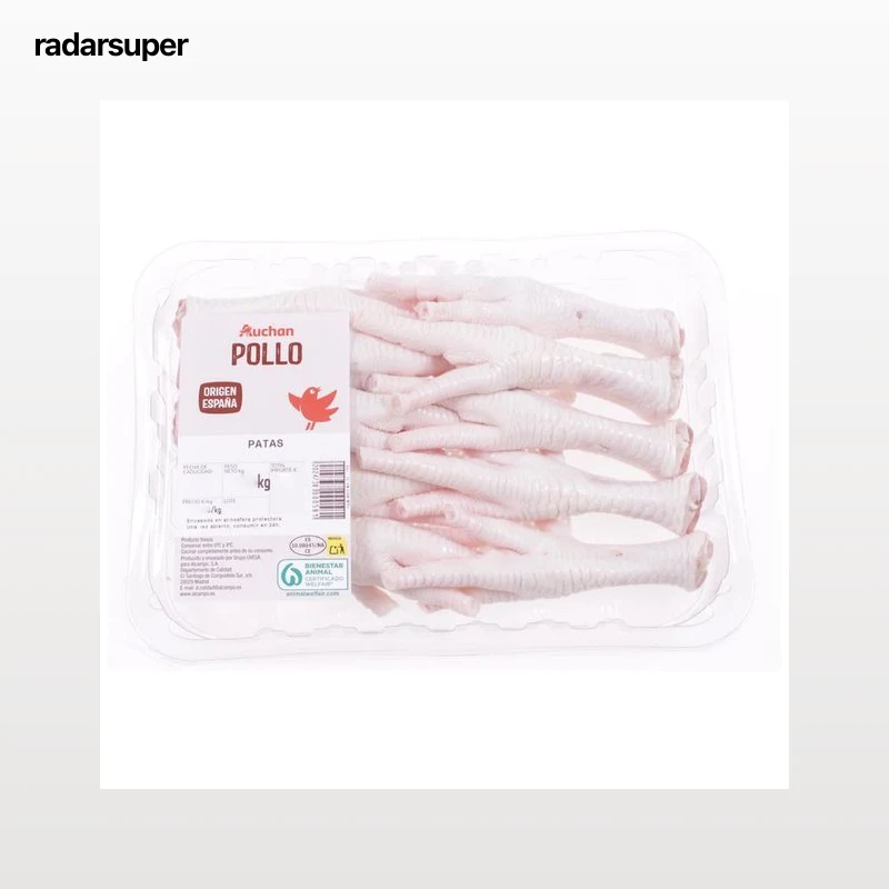 AUCHAN Patas de pollo bandeja Producto Alcampo