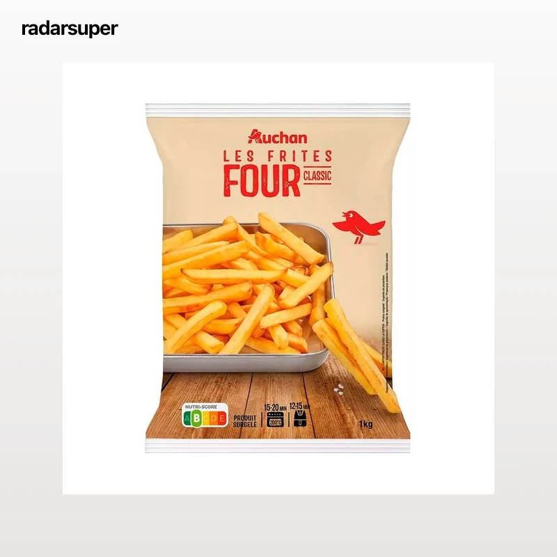 AUCHAN Patatas fritas clásicas Horno 1 kg Producto Alcampo.