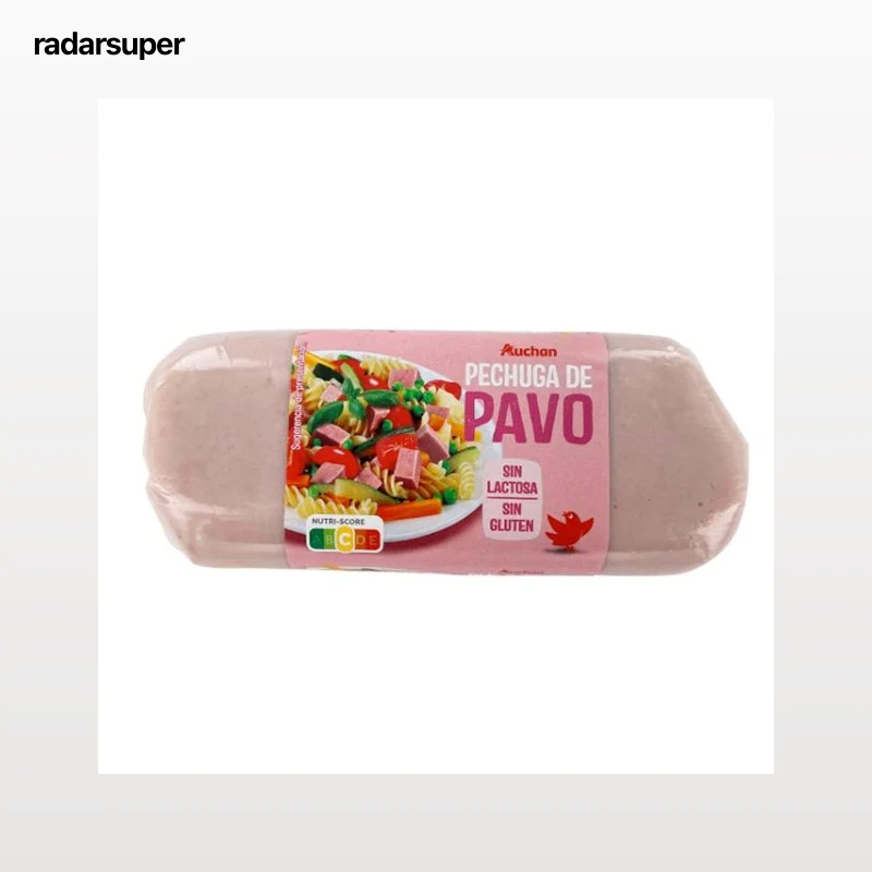 AUCHAN Pechuga de pavo cocida 400 g. Producto Alcampo