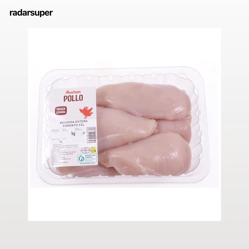 AUCHAN Pechuga pollo XXL. Producto Alcampo