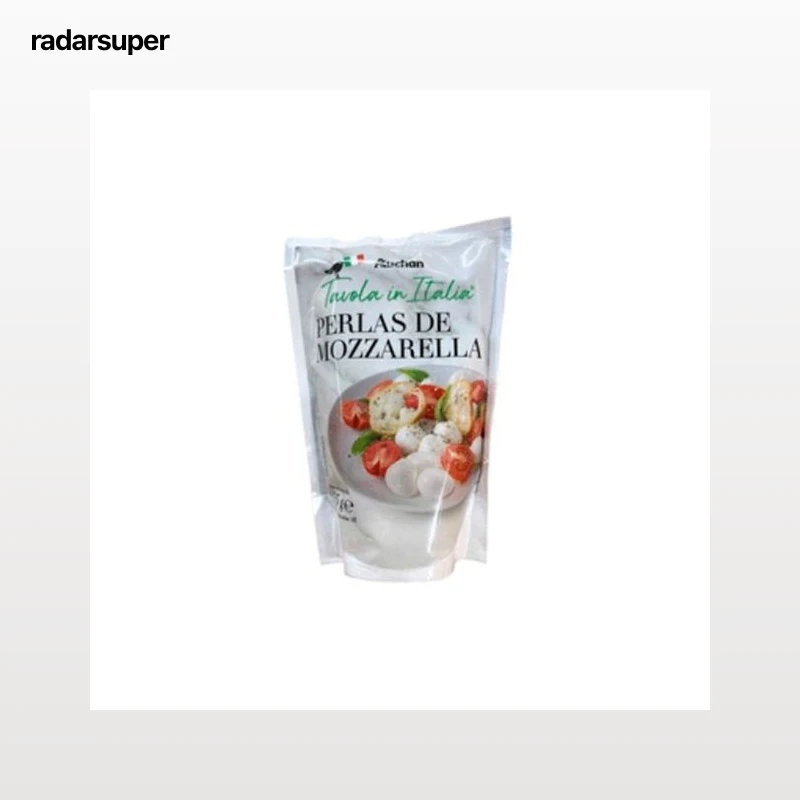 AUCHAN Perlas de mozarella 125 g. Producto Alcampo