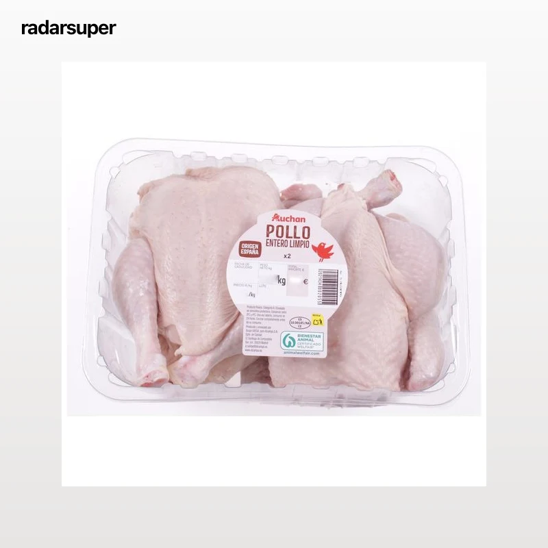 AUCHAN Pollo x 2 uds. Producto Alcampo