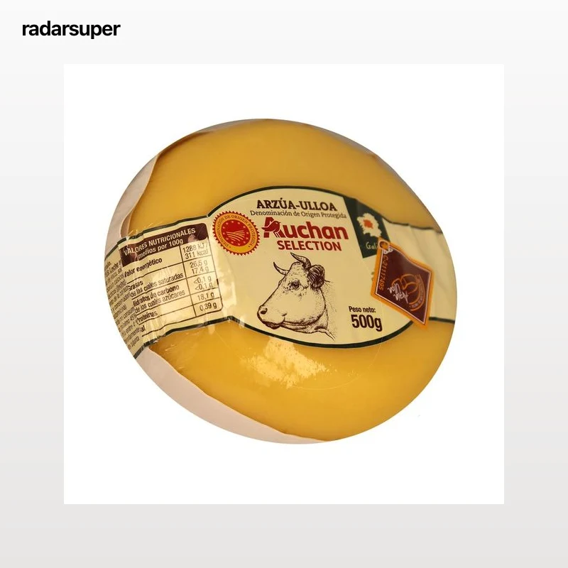 AUCHAN Queso Arzúa Ulloa D.O.P. 500 g. Producto Alcampo