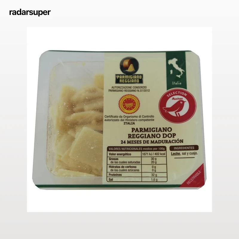 AUCHAN Queso en escamas Parmegiano Reggiano 100 g. Producto Alcampo
