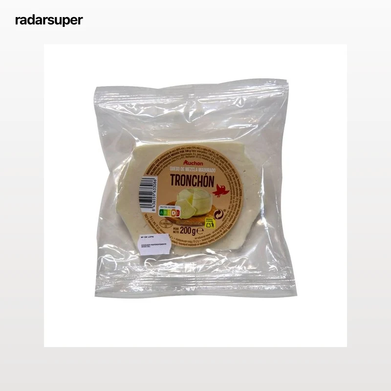 AUCHAN Queso mezcla madurado Tronchón PROSUCTO ALCAMPO 200 g. Producto Alcampo