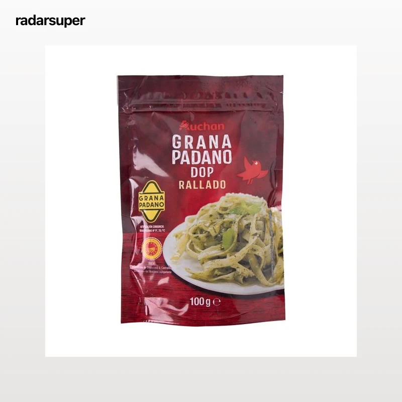 AUCHAN Queso rallado Grana Padano DOP 100 g. Producto Alcampo