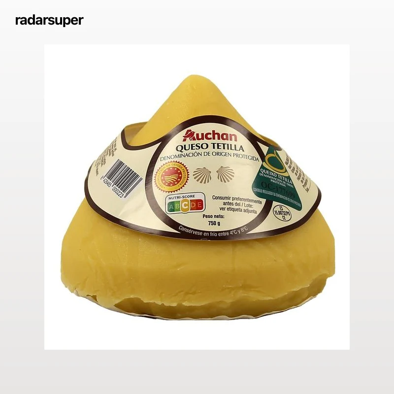AUCHAN Queso de tetilla 800 g. Producto Alcampo